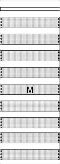 Striebel & John 2CPX054024R9999 FM29 Multimedia-Verteiler Inhalt 1St.