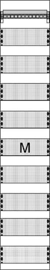 Striebel & John 2CPX054026R9999 FM19P Multimedia-Verteiler Inhalt 1St.