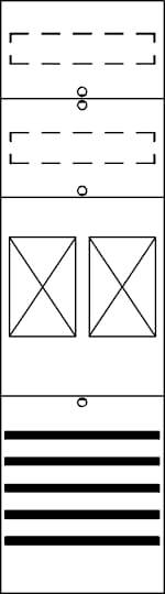 Striebel & John 2CPX054033R9999 FB16 Zählerfeld Inhalt 1St.