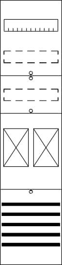 Striebel & John 2CPX054034R9999 FB17 Zählerfeld Inhalt 1St.