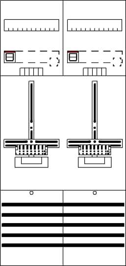 'Schaltplan eines Dreiphasenmotors' mit Verdrahtungsdetails und Komponentenkennzeichnung; wichtig für Installation und Wartung.