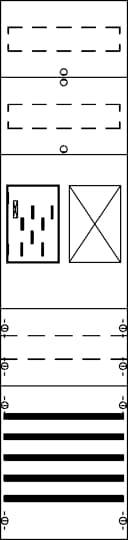 Strichzeichnungen in geometrischen Mustern. Oben: Linien mit Pfeilen. Mitte: Rechtecke mit Strichen. Unten: Horizontale Balken.