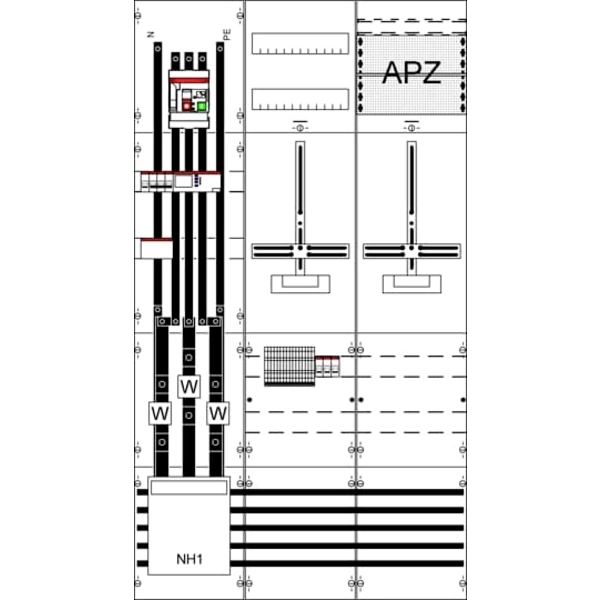 Striebel & John 2CPX056023R9999 WF39EW12 Mess- und Wandlerfeld Inhalt 1St. Striebel & John 2CPX056023R9999 WF39EW12 Mess- und Wandlerfeld Inhalt 1St.
