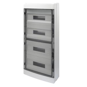 Gewiss GW40109 GW40109 Verteilerschrank Aufputz Anzahl Reihen = 4 Inhalt 1St.