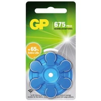 GP Hörgerätebatterie ZA 675 1.4V 6 St. Zink-Luft PR44 GP Hörgerätebatterie ZA 675 1.4V 6 St. Zink-Luft PR44