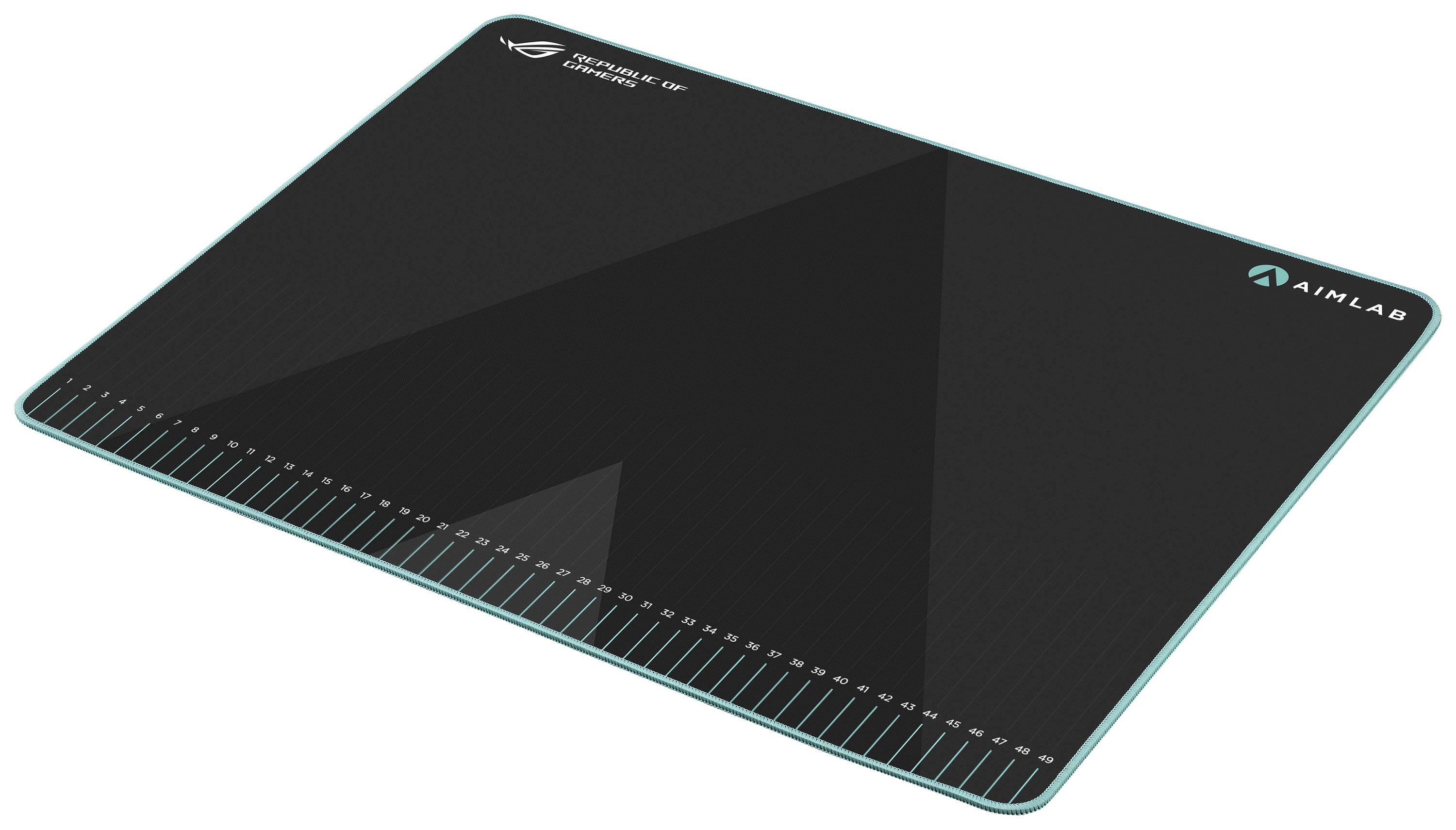 Asus Hone Ace Aim Lab Edition Gaming-Mauspad Rutschfest, Staubgeschützt Schwarz