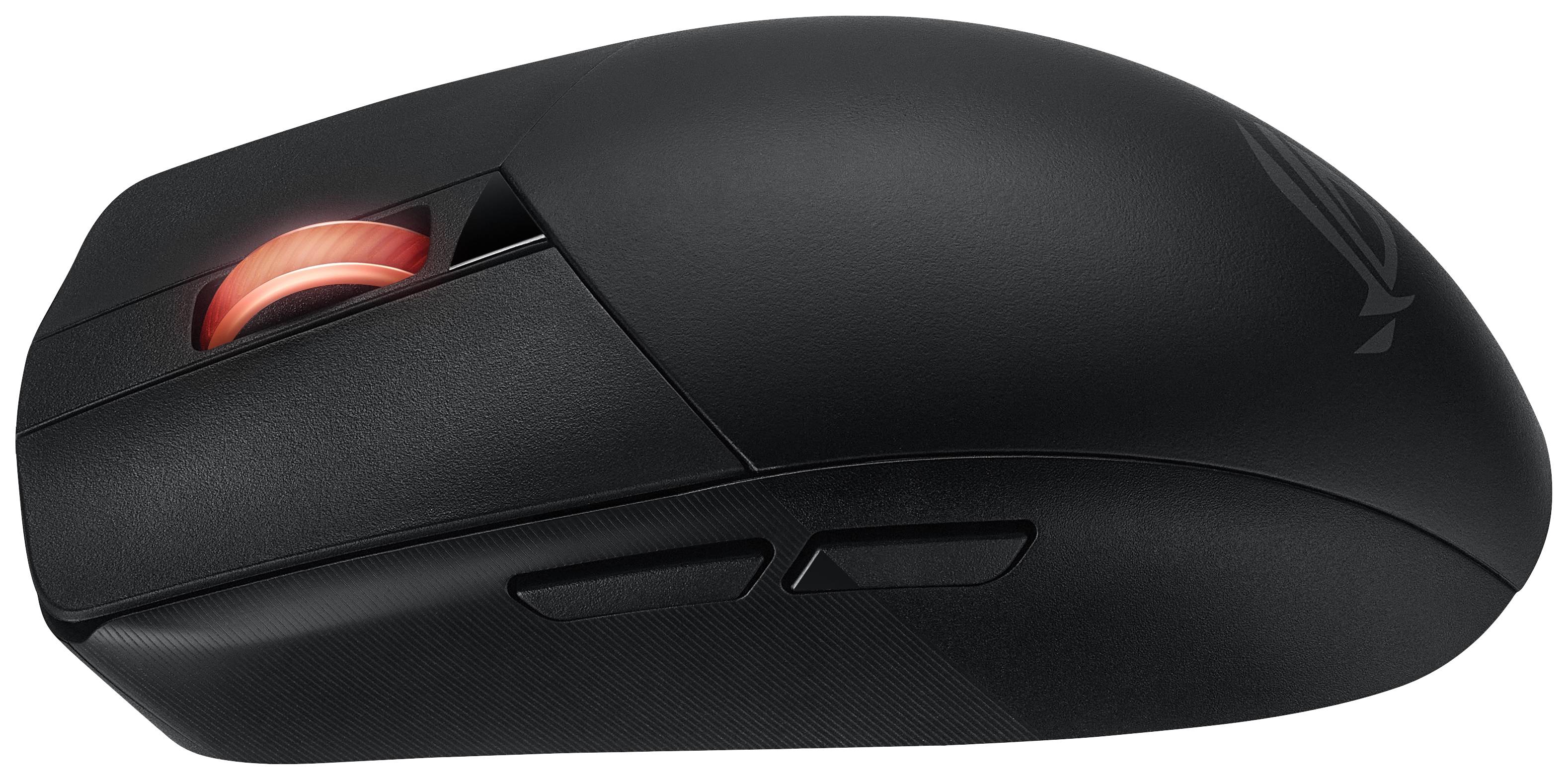 Asus ROG Impact III Wireless Gaming-Maus Funk, Bluetooth® Optisch Schwarz 6 Tasten 36000 dpi Beleuchtet