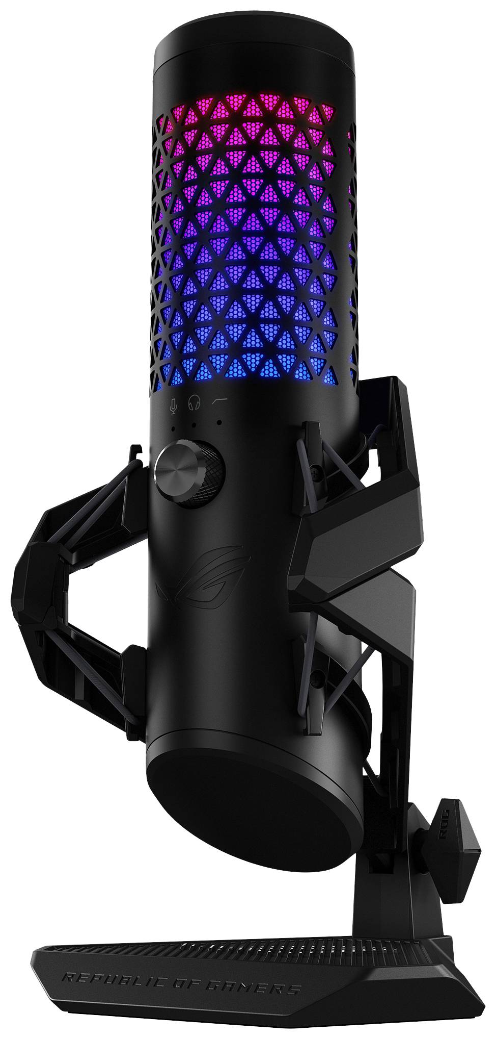 Stand USB-Mikrofon Asus ROG Carnyx BLK Übertragungsart (Details):Kabelgebunden Standfuß