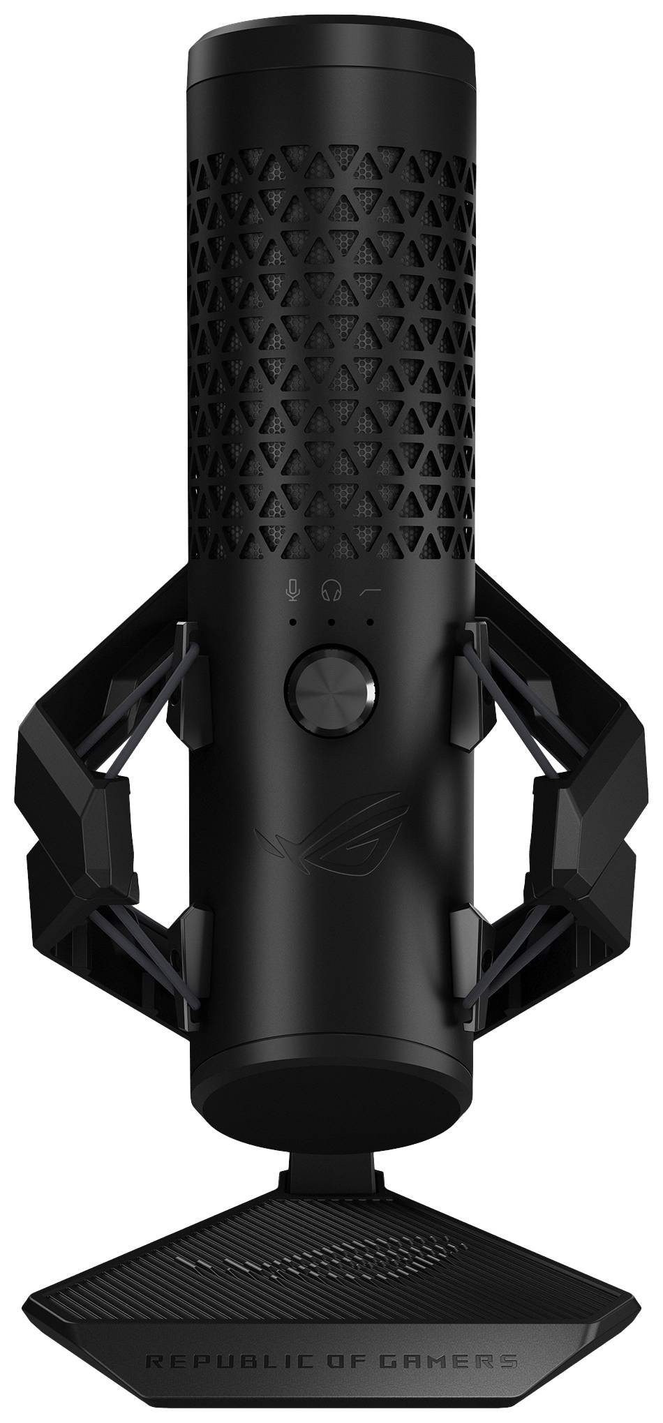 Asus ROG Carnyx BLK Stand USB-Mikrofon Übertragungsart (Details):Kabelgebunden Standfuß USB Kabelgebunden Schwarz