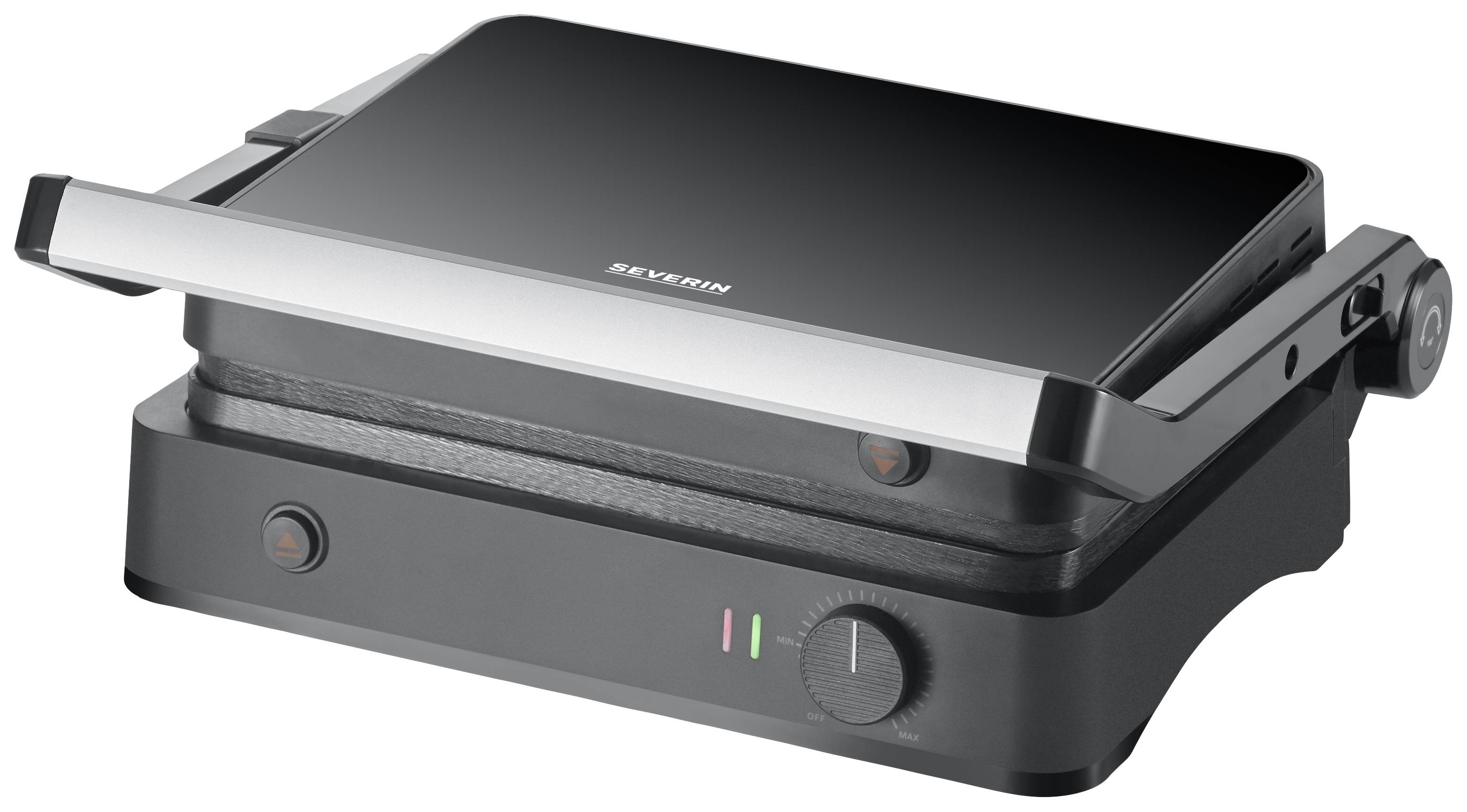 Severin SEVINI Lite KG 2398 Kontaktgrill Schwarz/Silber