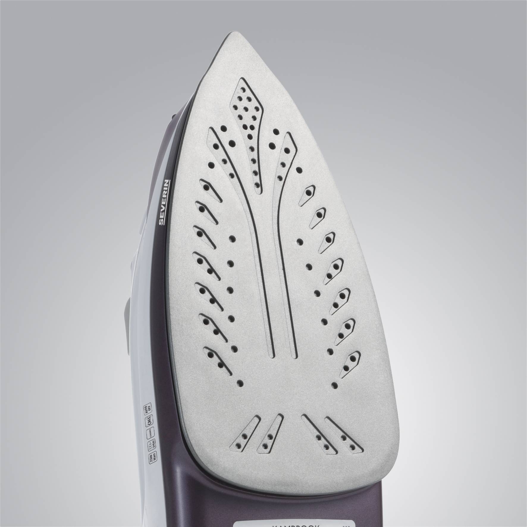 Severin BA 3210 Dampfbügeleisen Lila, Weiß 2500W