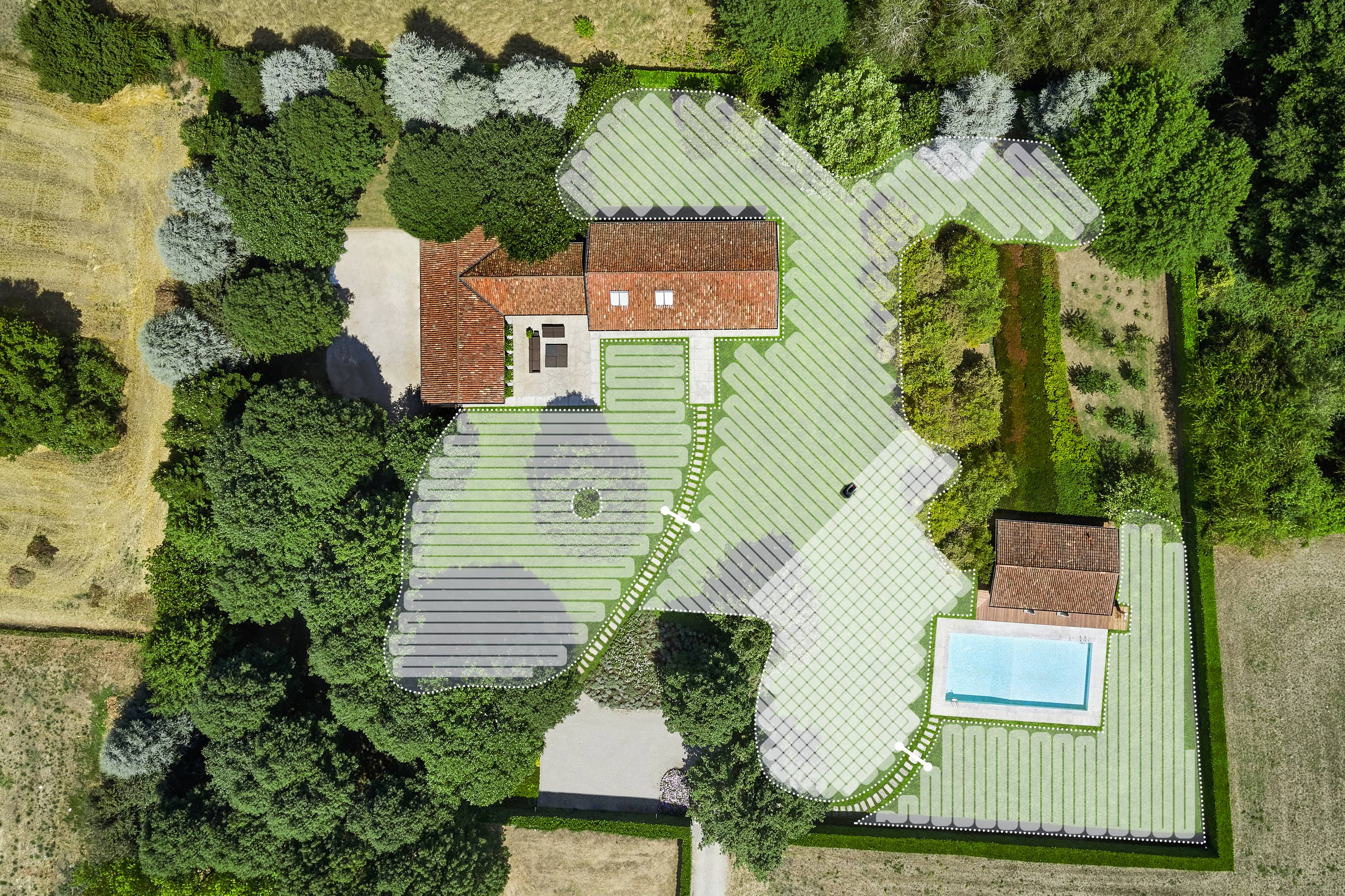 STIGA 2R7101028/ST2A 1000 Mähroboter Geeignet für Fläche max. 1000m²