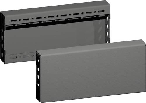 Rittal VX Sockel-Blende, seitlich, H: 100 mm, für T: 400 mm, Stahlblech 8660031 Inhalt: 1 Set