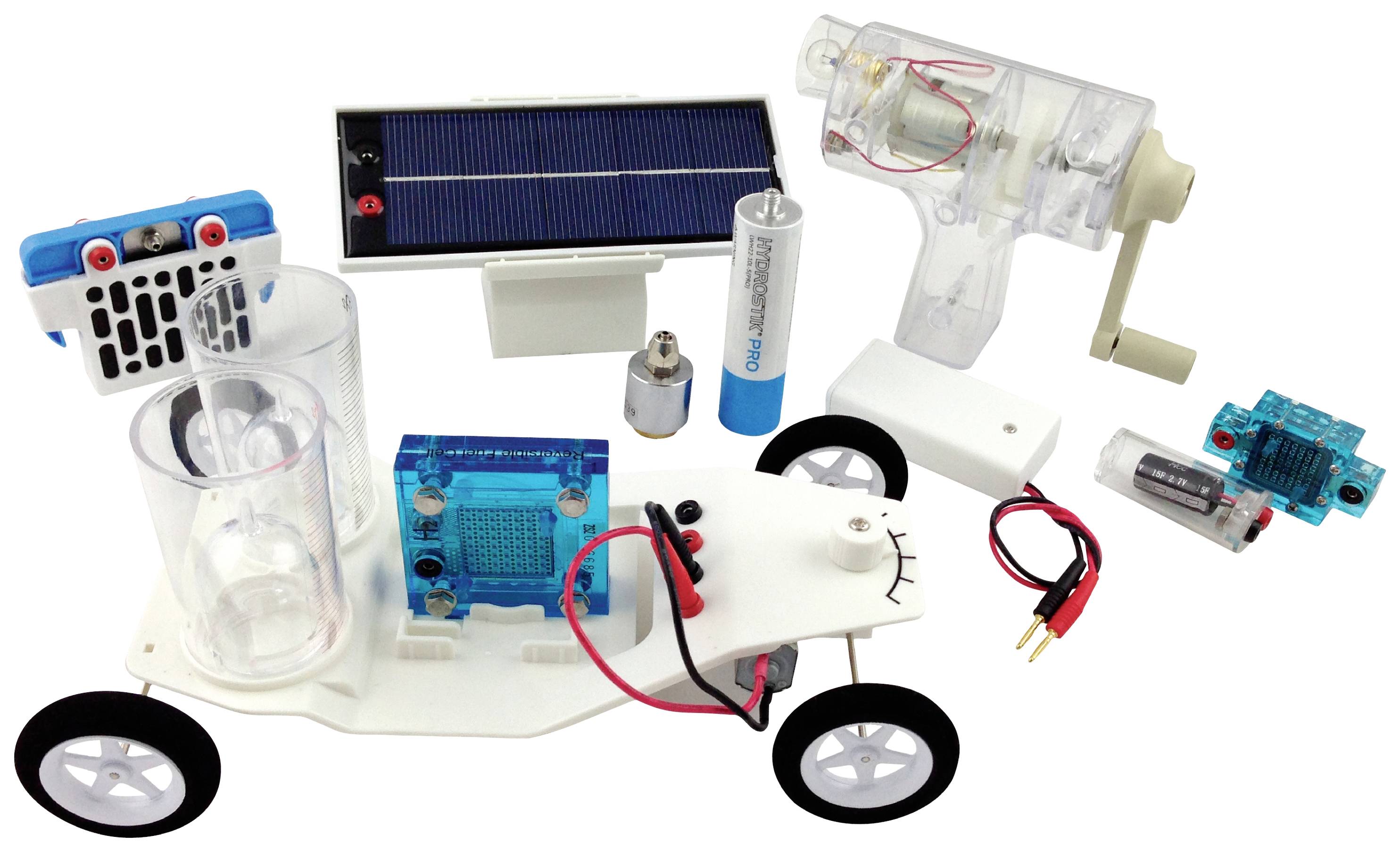 Horizon Educational FCJJ-30 Electric Mobility Experiment Set Brennstoffzelle, Technik Brennstoffzellen-Auto ab 12 Jahre