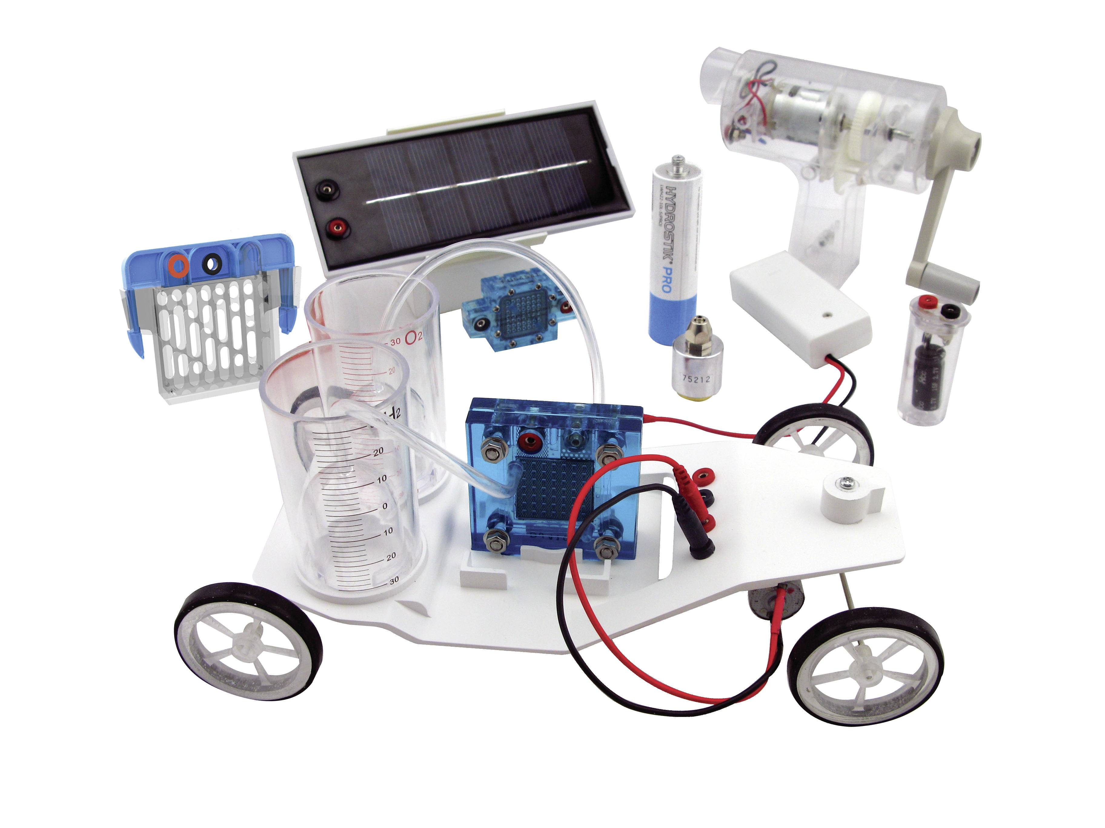 Horizon Educational FCJJ-30 Electric Mobility Experiment Set Brennstoffzelle, Technik Brennstoffzellen-Auto ab 12 Jahre