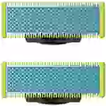Philips Bodycare OneBlade Rasierklingen Blau, Grün 2 St. Philips Bodycare OneBlade Rasierklingen Blau, Grün 2 St.