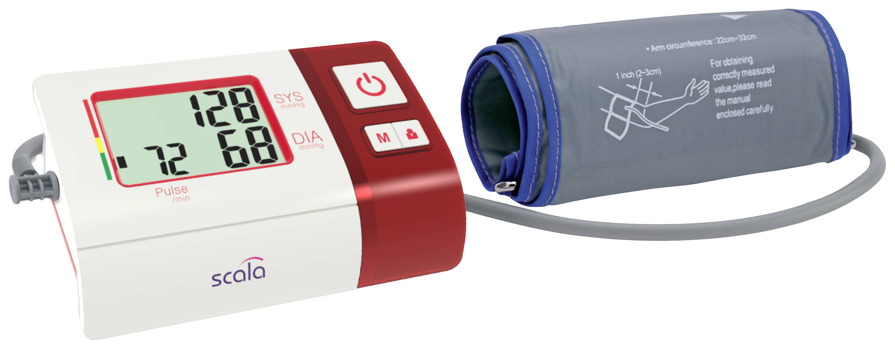 Scala SC 7620 Oberarm Blutdruckmessgerät 2494
