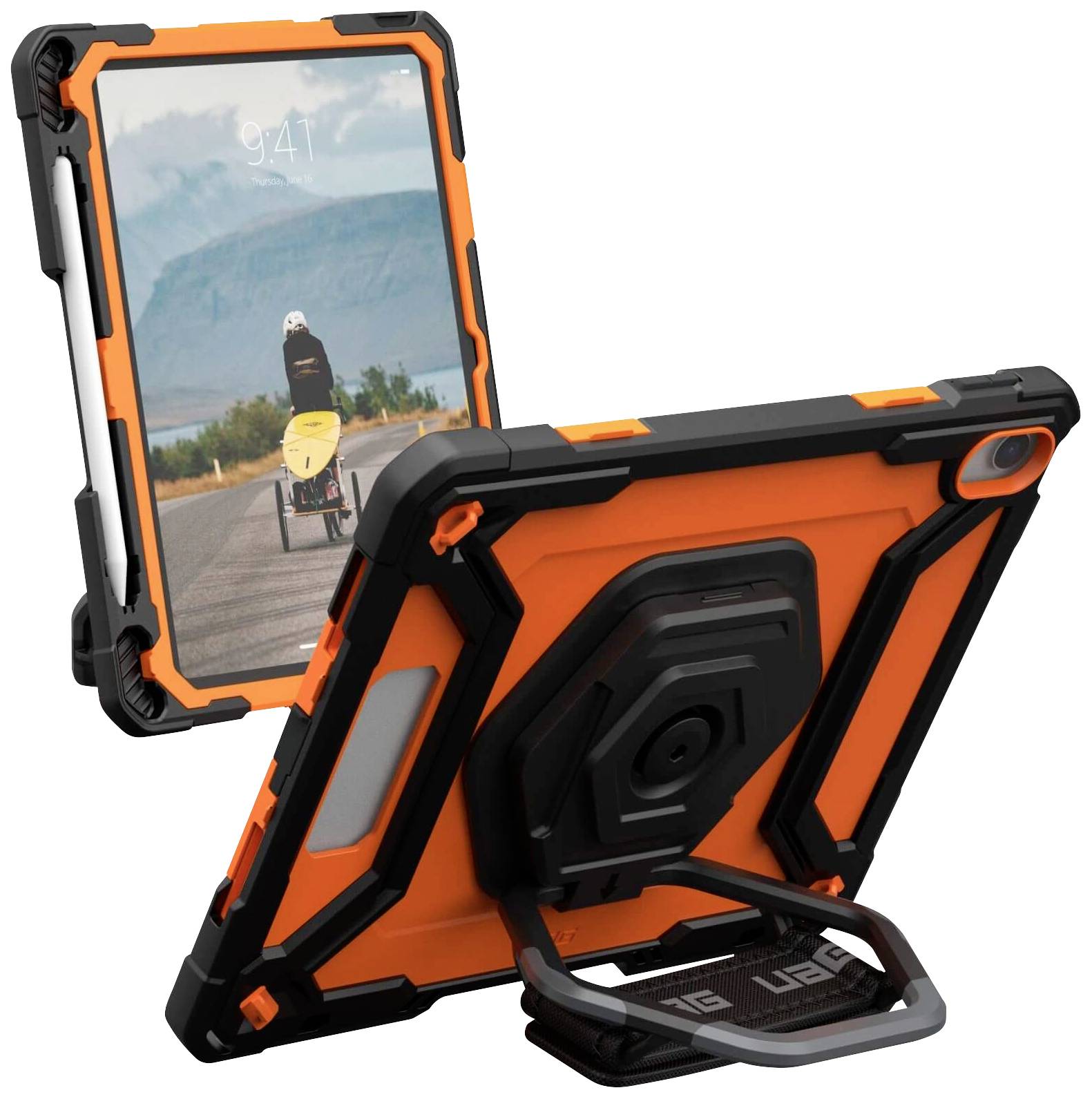 Urban Armor Gear Plasma Tablet-Cover Apple iPad 10.9" (Gen.10, 2022), iPad 10.9" (A16, 2025) 27,7cm (10,9") OutdoorCase Schwarz