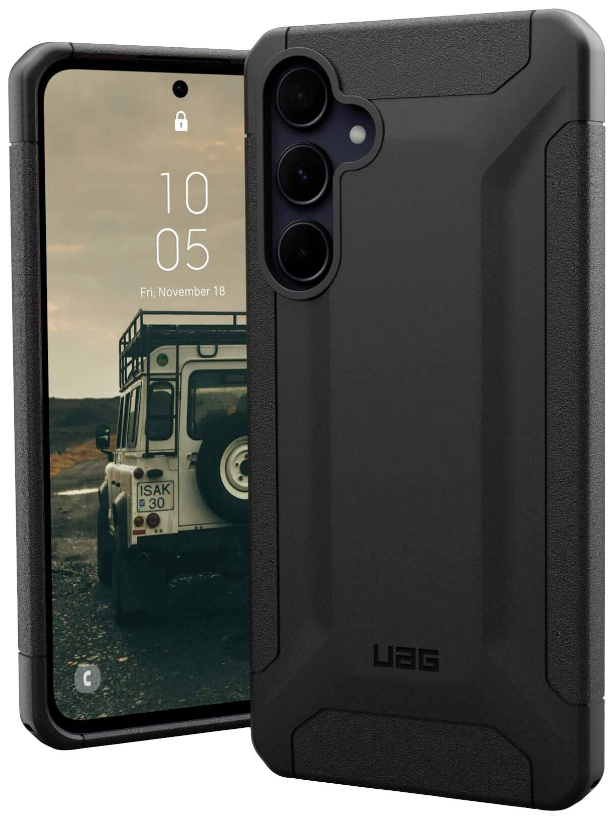 Urban Armor Gear Scout Outdoorcase Samsung Galaxy A35 5G Schwarz Stoßfest 214449114040