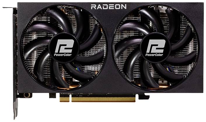 Powercolor Grafikkarte AMD Radeon RX 7600 Fighter 8GB GDDR6-RAM PCIe x16 HDMI®, DisplayPort AMD FreeSync, Vulkan