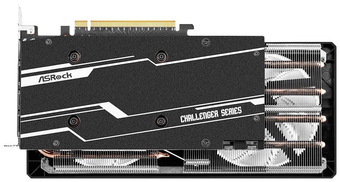 ASRock Grafikkarte Intel Arc™ A580 Challanger - OC Edition 8GB GDDR6-SDRAM PCIe x16 HDMI®, DisplayPort Vulkan, Übertaktet
