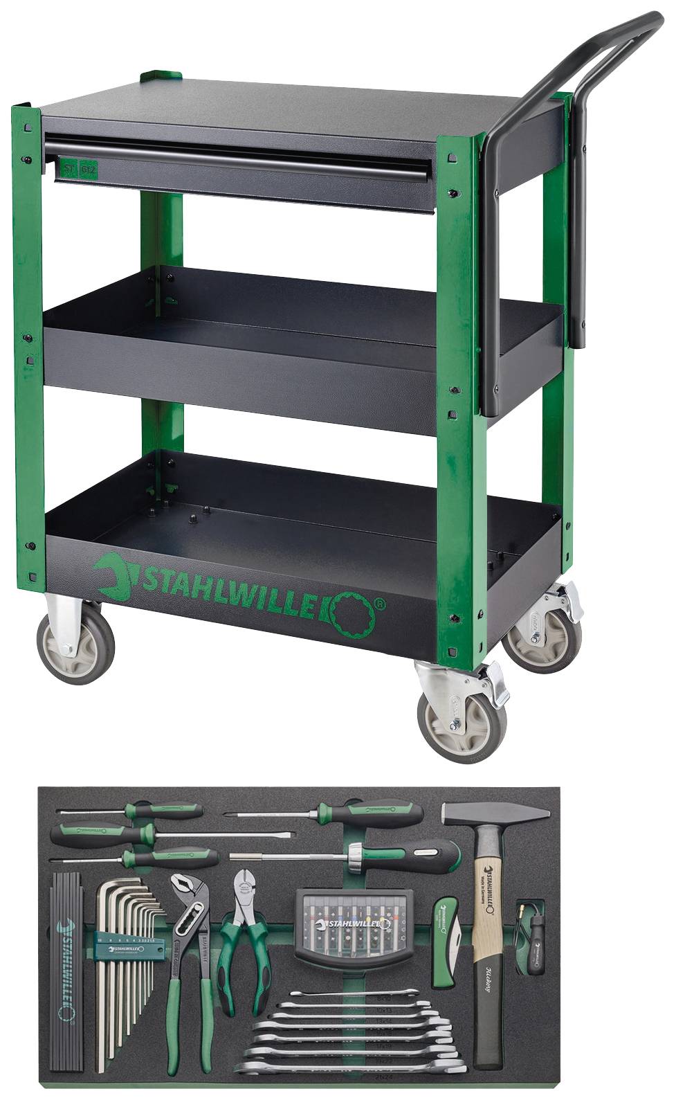 Stahlwille 98830176 Werkstattwagen Herstellerfarbe: Anthrazit