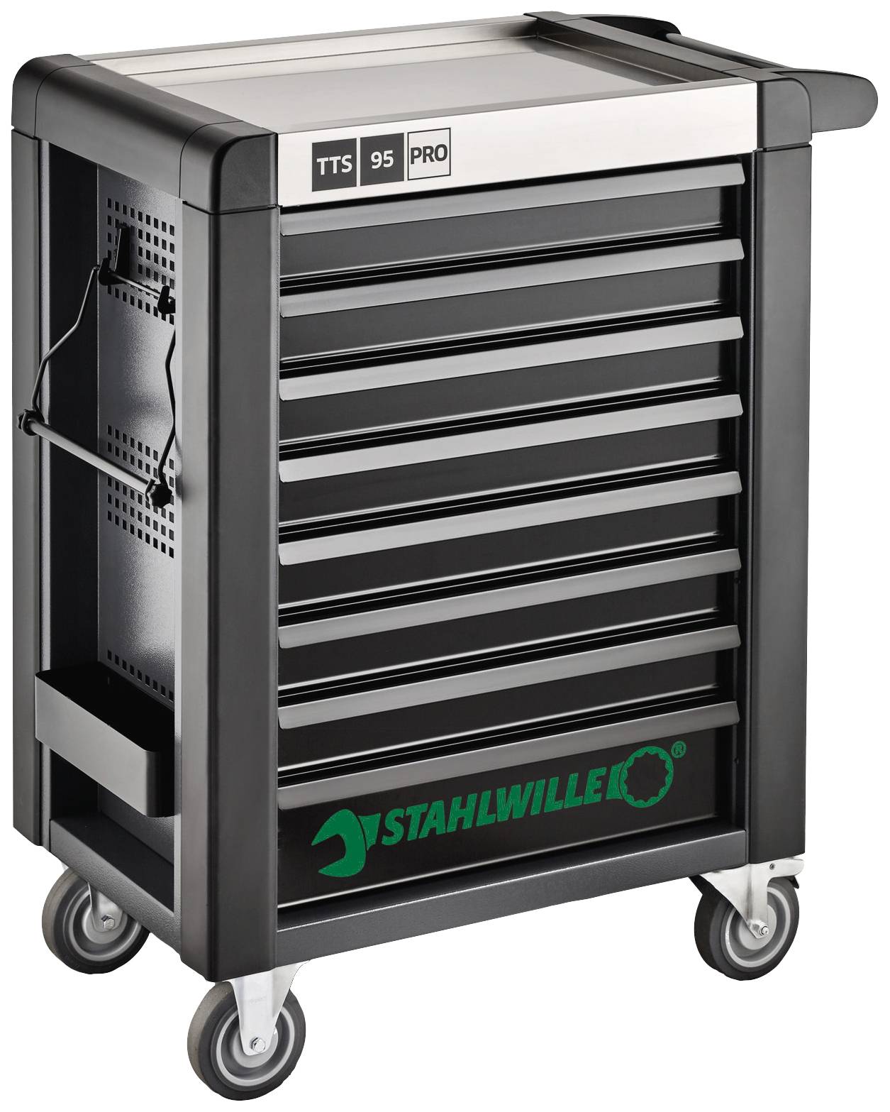 Stahlwille 81200166 Werkstattwagen Herstellerfarbe: Anthrazit, Schwarz