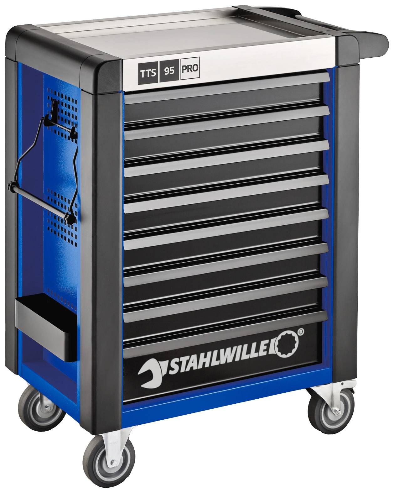 Stahlwille 81200167 Werkstattwagen Herstellerfarbe: Blau, Schwarz