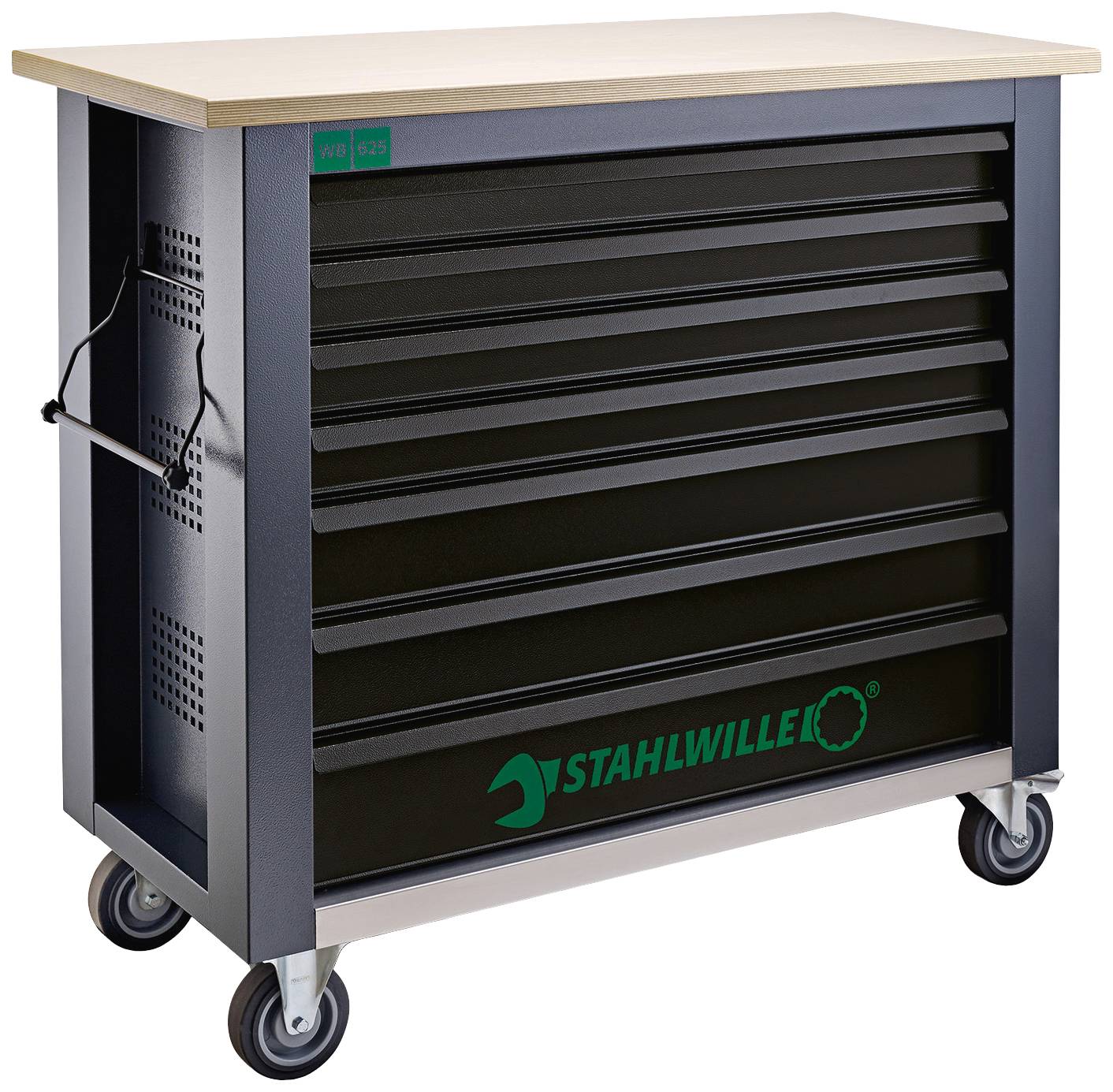 Stahlwille 85010625 Mobile Werkbank WB 625 mit 7 XXL-Schubladen (B x H x T) 1150 x 1045 x 500mm