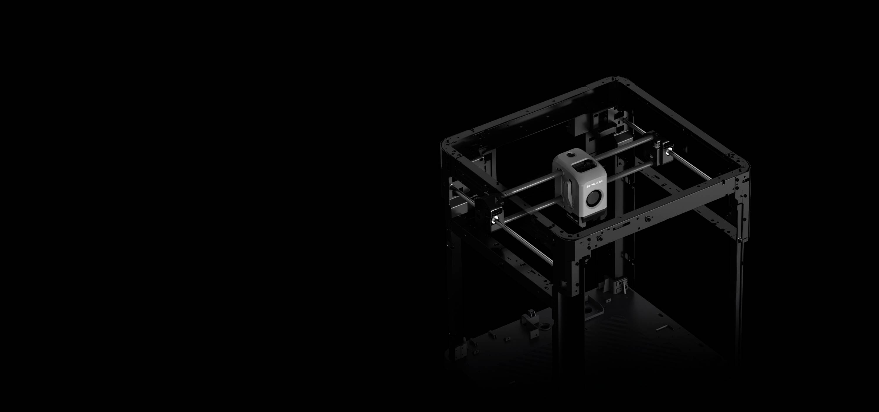 BambuLab X1E Combo 3D Drucker inkl. Software, integrierte Kamera, beheizbares Druckbett