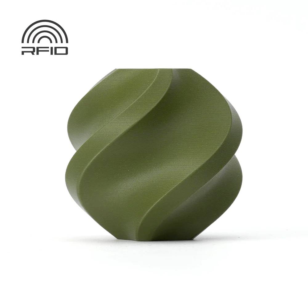 BambuLab A01-G7-1.75-1000-spl PLA Matte Filament PLA 1.75 mm 1000 g Dunkelgrün (matt) 1 St.