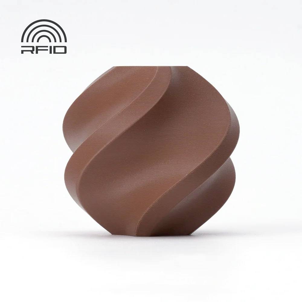 BambuLab A01-N2-1.75-1000-spl PLA Matte Filament PLA 1.75 mm 1000 g Dunkelbraun, Matt 1 St.