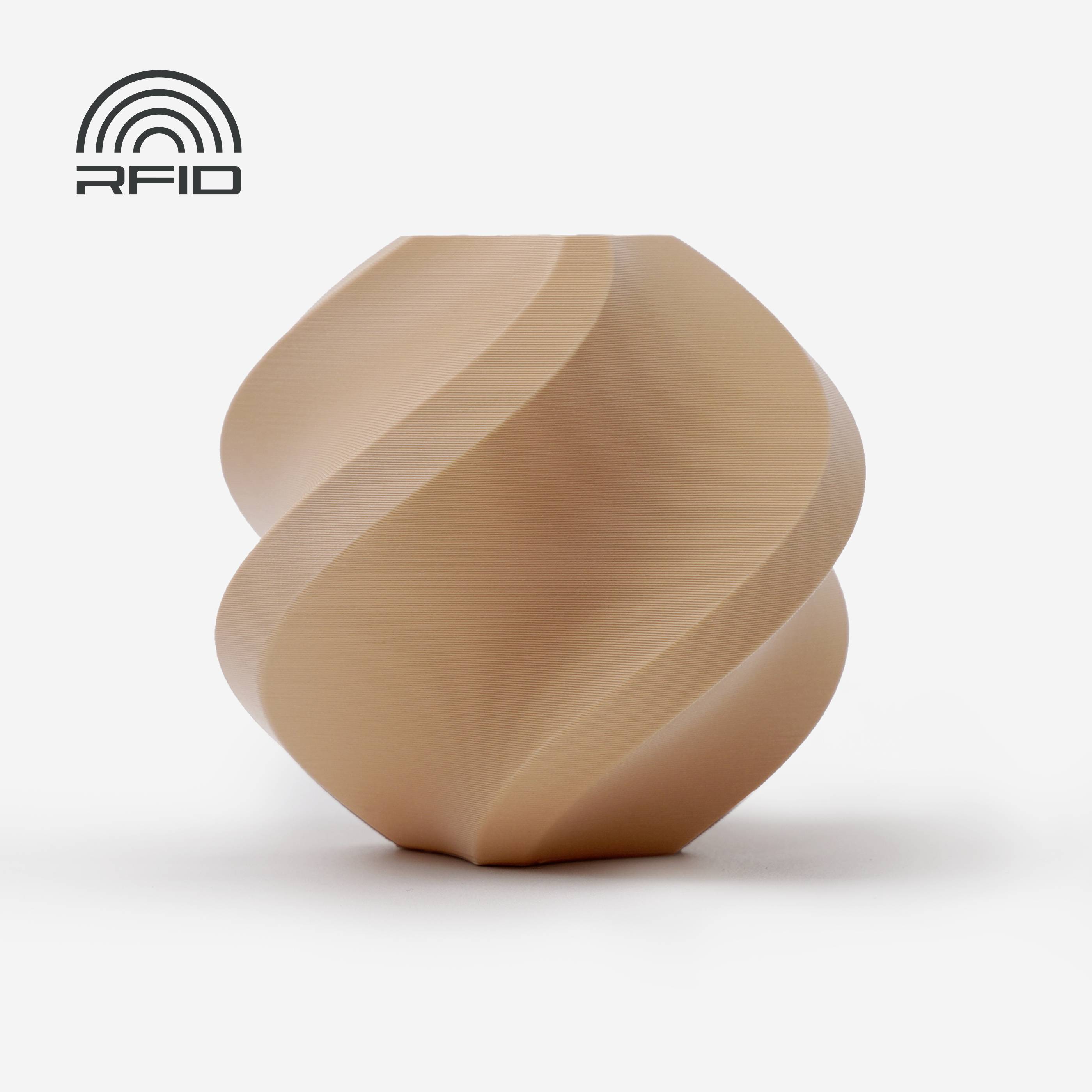 BambuLab A01-N1-1.75-1000-spl PLA Matte Filament PLA 1.75 mm 1000 g Braun (matt) 1 St.