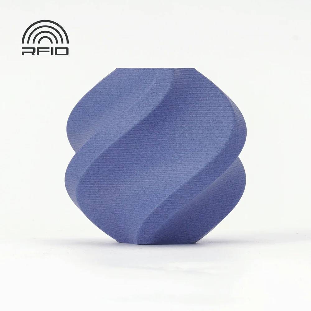 BambuLab A50-B9-1.75-1000-spl PLA-CF Filament PLA Compound 1.75mm 1000g Blau 1St.