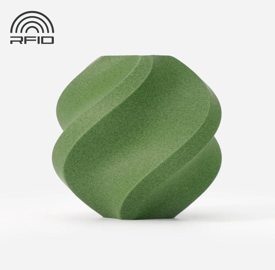 BambuLab A50-G7-1.75-1000-spl PLA-CF Filament PLA Compound 1.75mm 1000g Grün 1St.