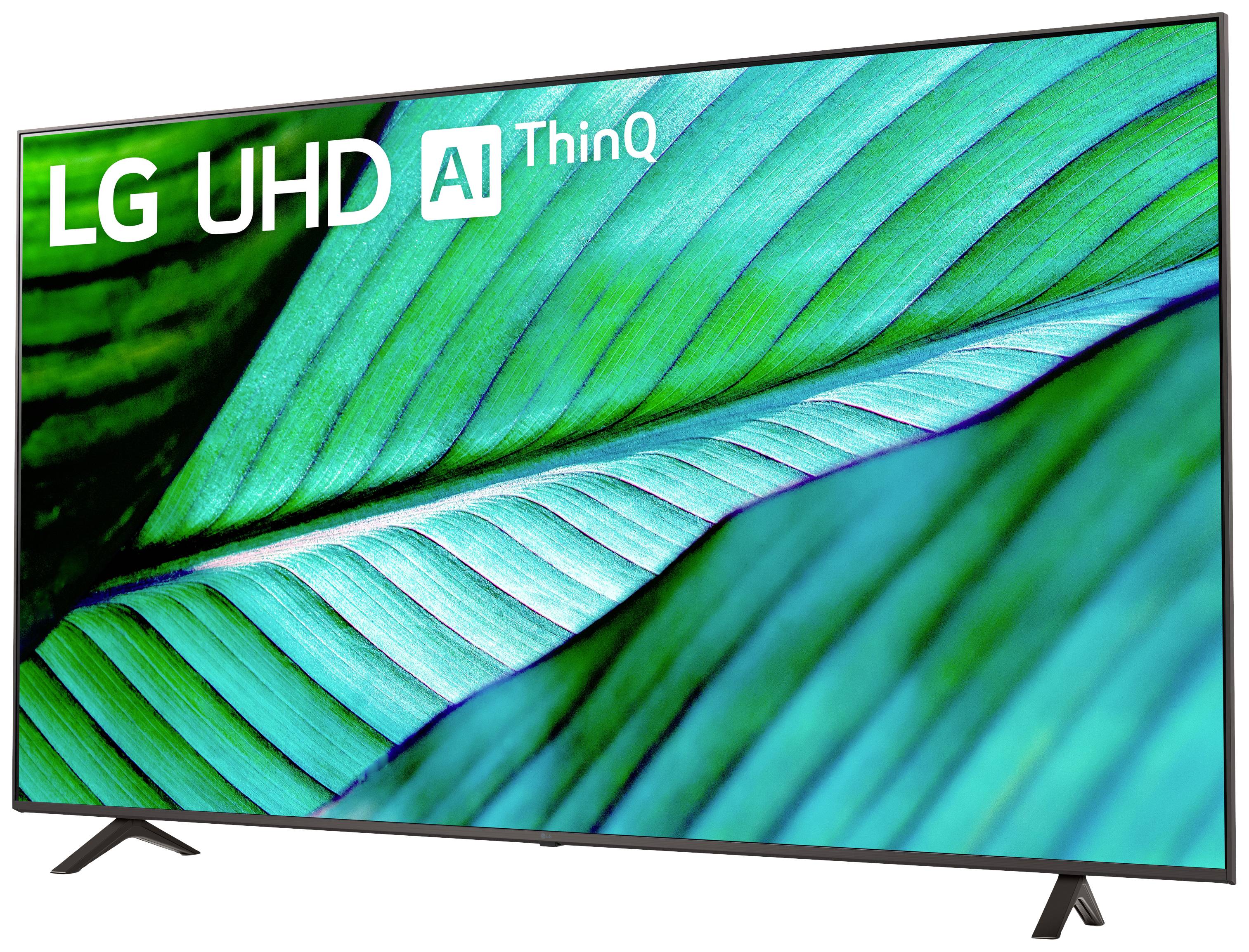 LG Electronics 75UR76006LL LED-TV 190.5 cm 75 Zoll EEK F (A - G) WLAN, UHD, Smart TV, CI+, DVB-T2, DVB-S2, DVB-C Schwarz