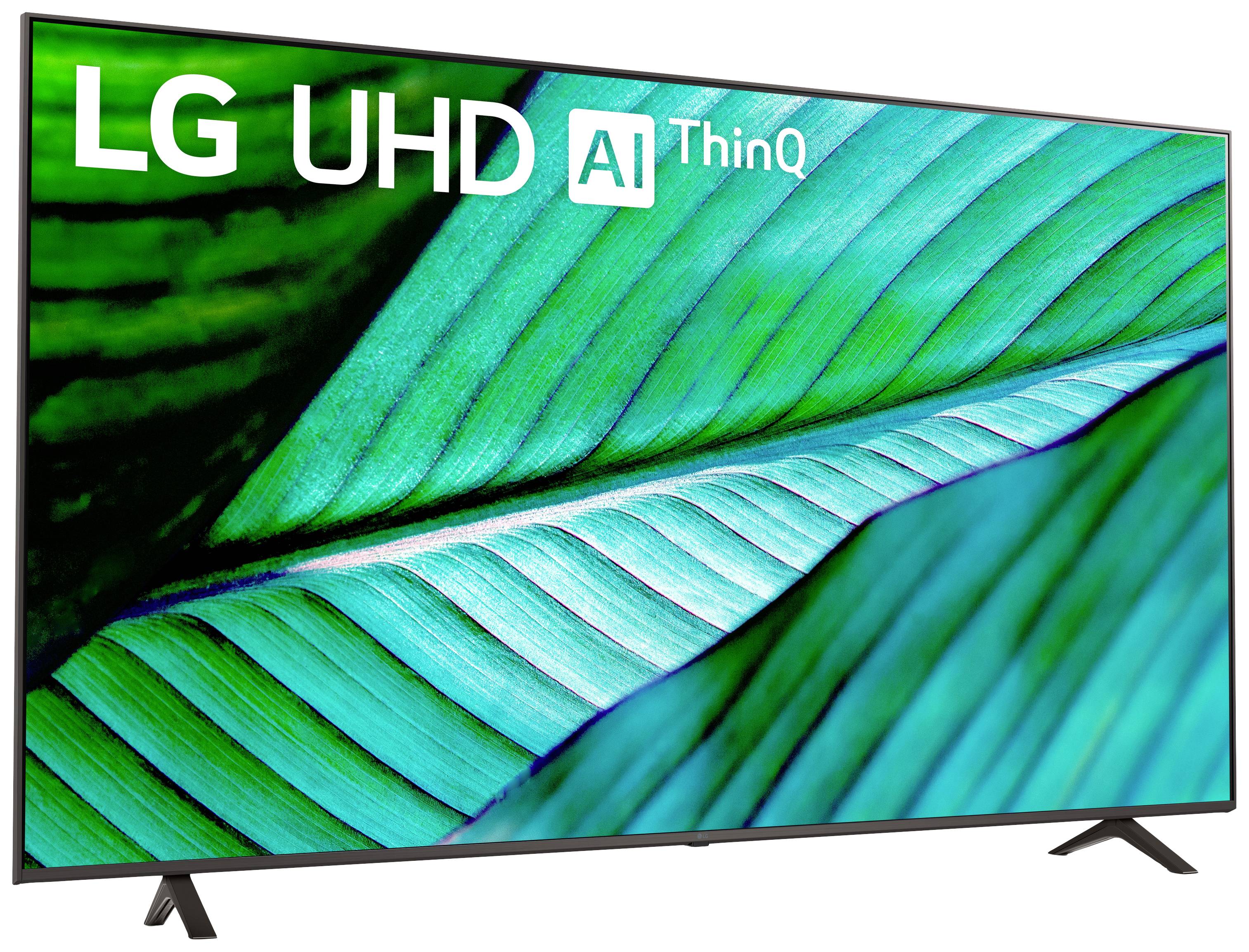 LG Electronics 75UR76006LL LED-TV 190.5 cm 75 Zoll EEK F (A - G) WLAN, UHD, Smart TV, CI+, DVB-T2, DVB-S2, DVB-C Schwarz