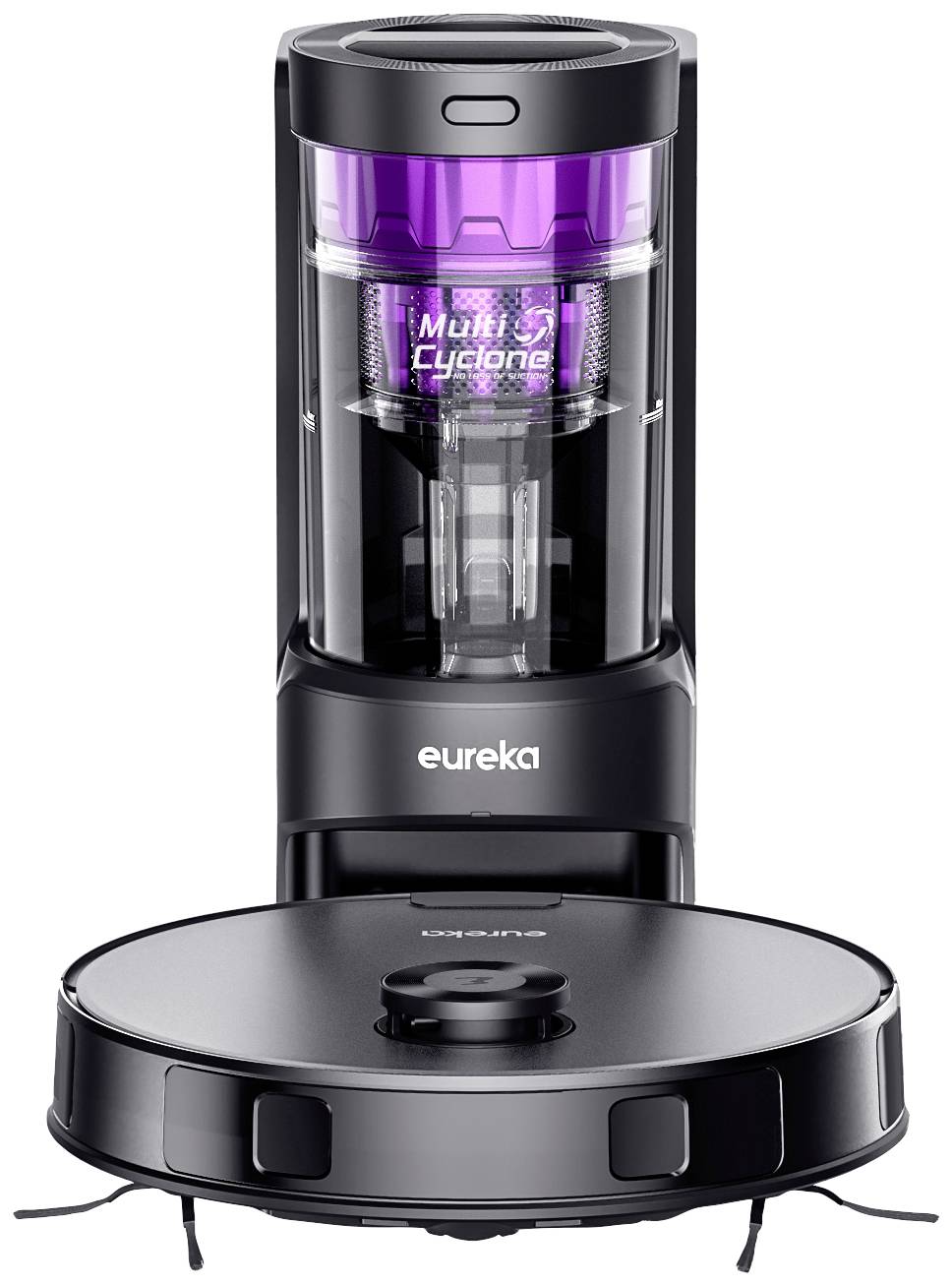 Eureka NERE10S Saug-und Wischroboter Schwarz