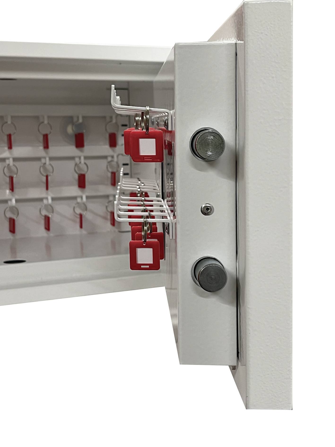 Phoenix KS0041K KS0040-Serie Schlüsseltresor mit Schlüsselhakenleiste Doppelbartschlüsselschloss