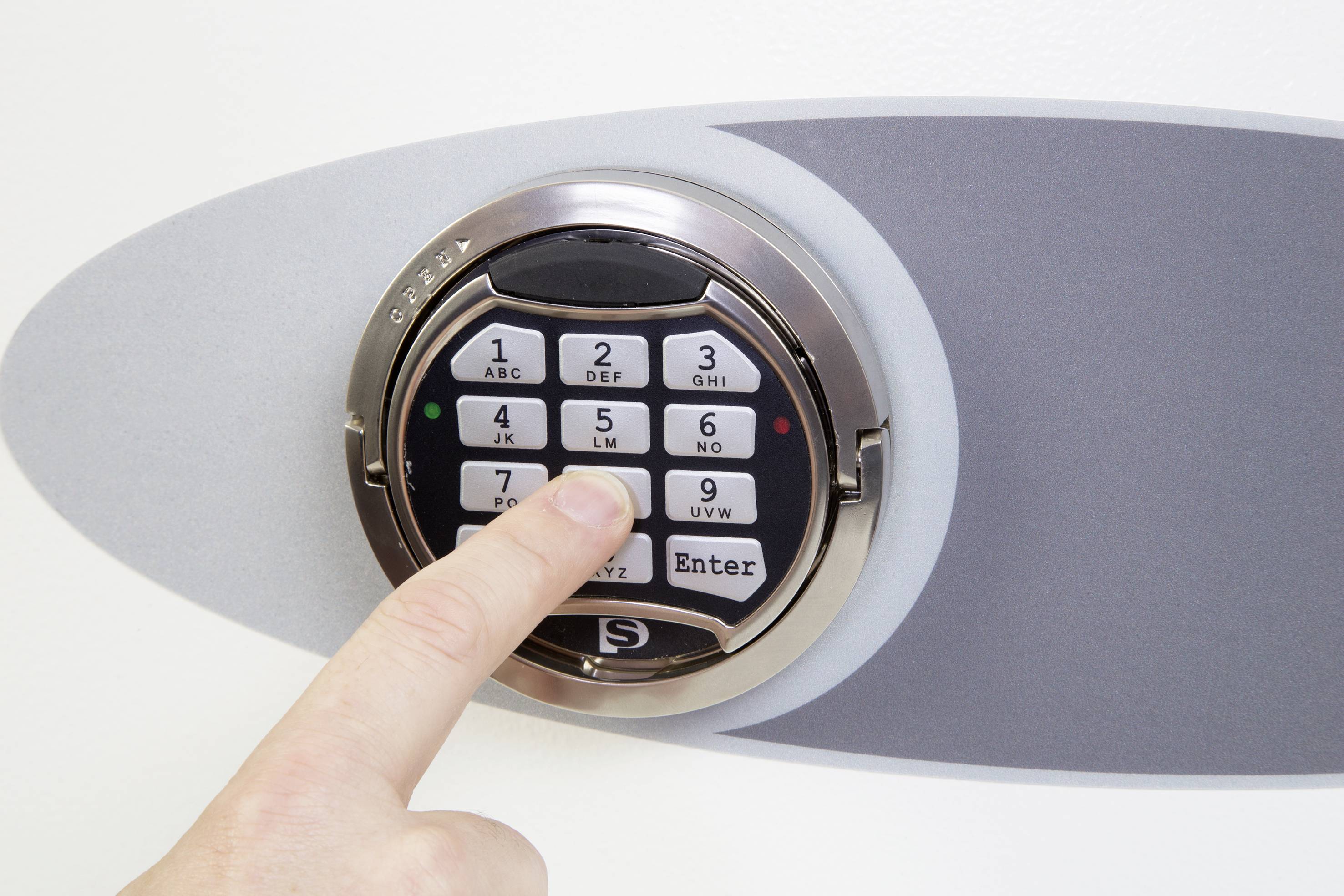 Phoenix KS0042E KS0040-Serie Schlüsseltresor mit Schlüsselhakenleiste Zahlenschloss