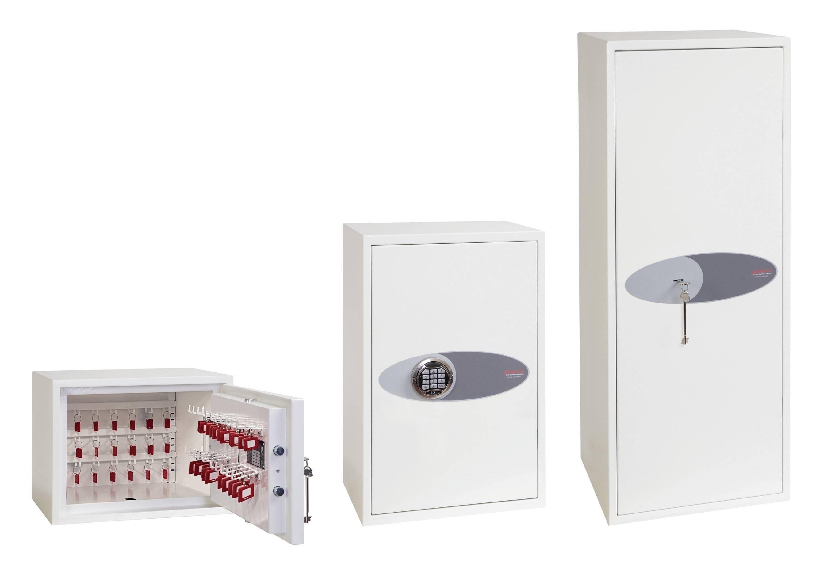 Phoenix KS0042E KS0040-Serie Schlüsseltresor mit Schlüsselhakenleiste Zahlenschloss