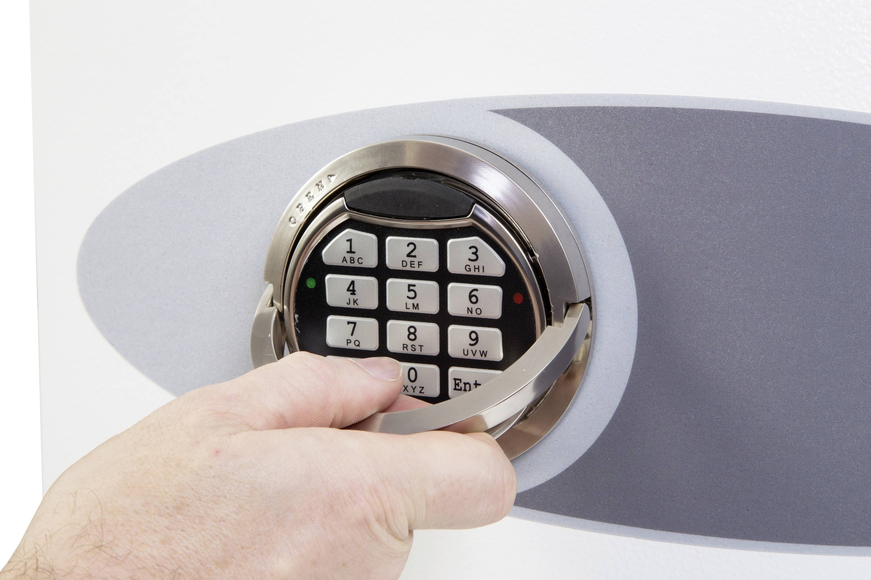 Phoenix KS0043E KS0040-Serie Schlüsseltresor mit Schlüsselhakenleiste Zahlenschloss