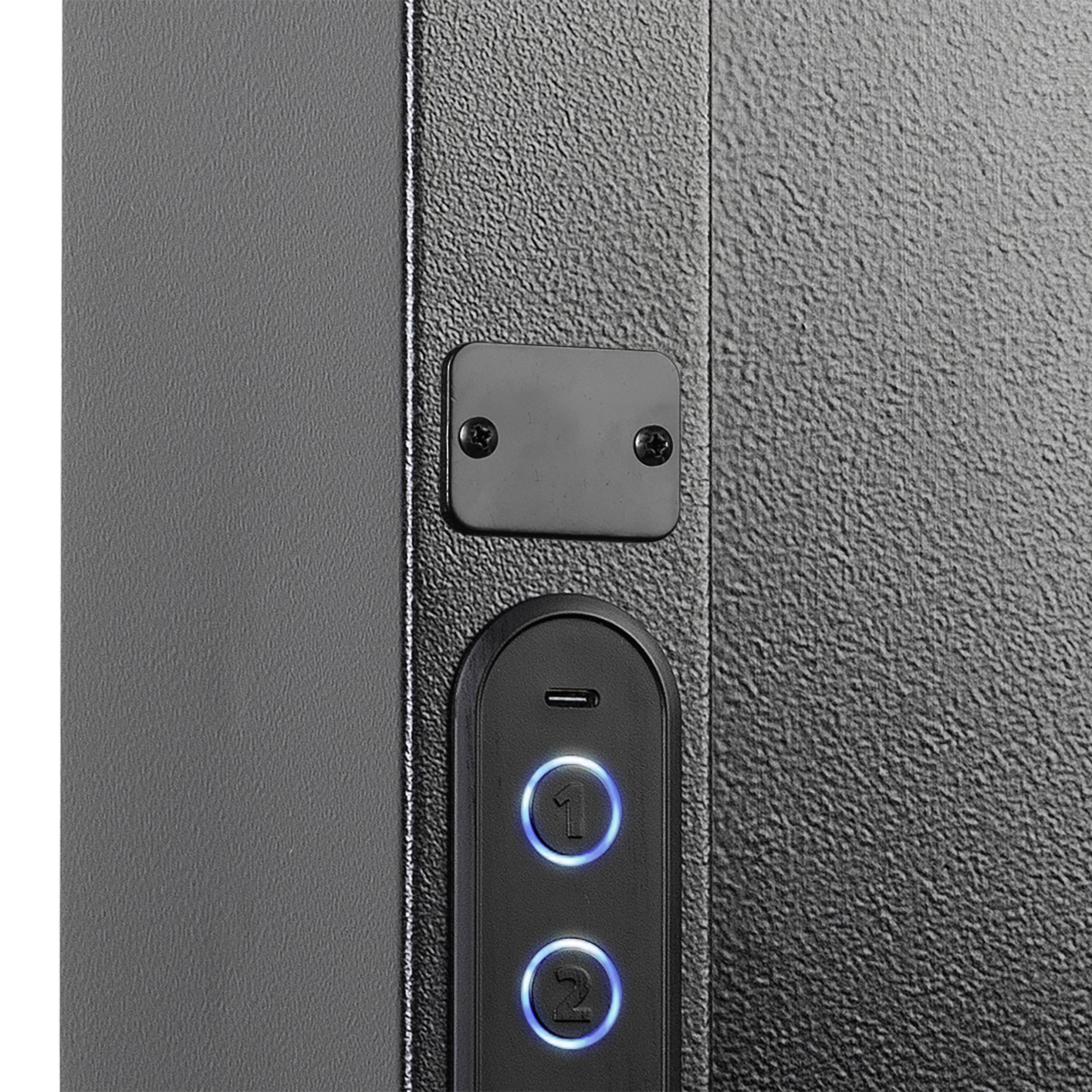 Phoenix KS0021F KS0021F Schlüsseltresor mit Schlüsselhakenleiste Fingerabdruckschloss