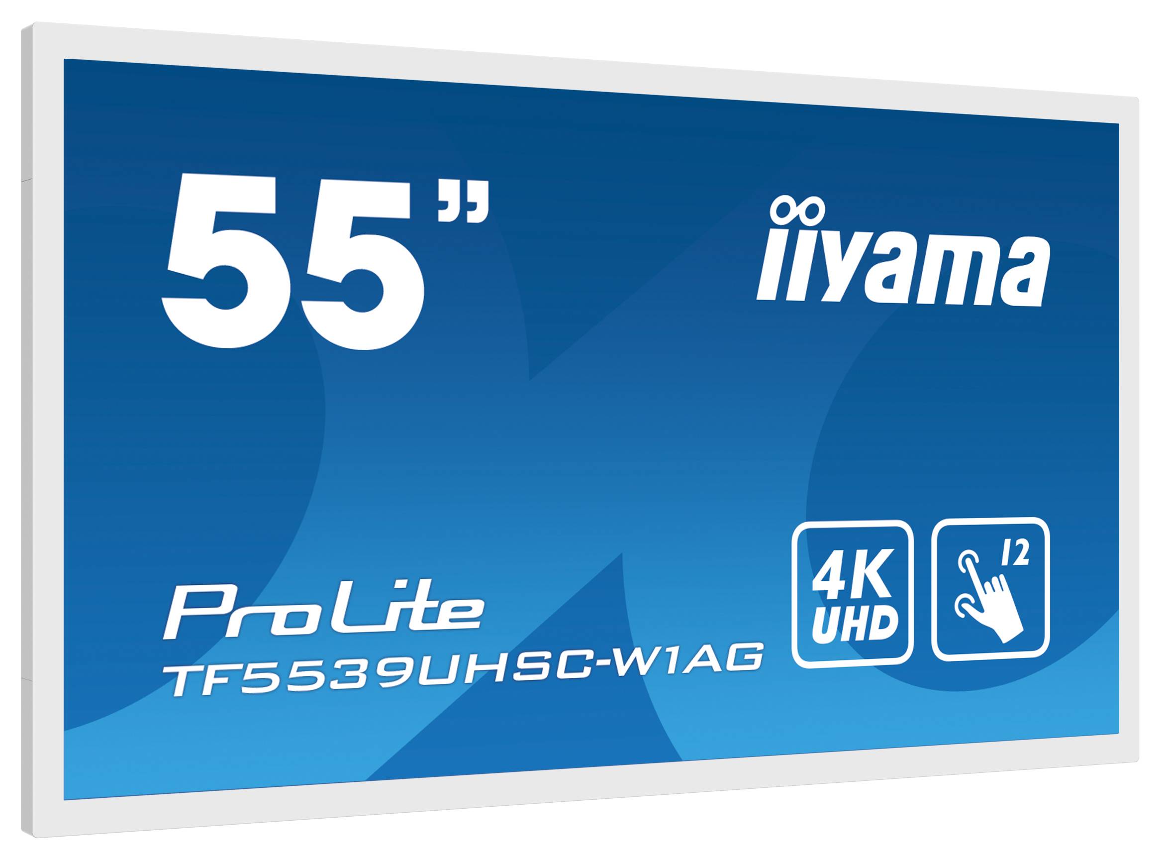 Iiyama ProLite TF5539UHSC-W1AG Digital Signage Display EEK: G (A - G) 139.7cm (55 Zoll) 3840 x 2160 Pixel 24/7 Touchscreen