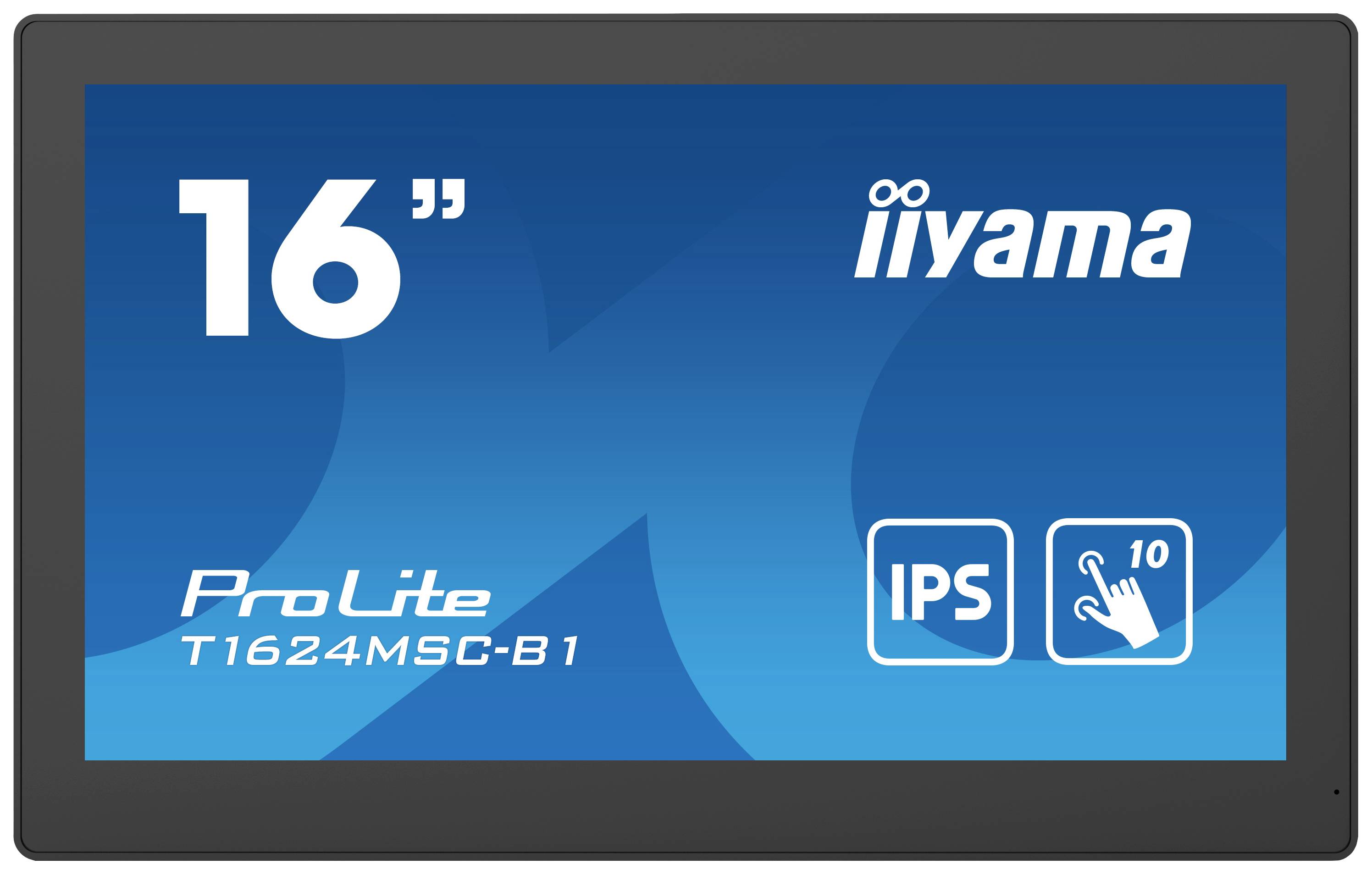 Iiyama ProLite T1624MSC-B1 Touchscreen-Monitor EEK: E (A - G) 39.6cm (15.6 Zoll) 1920 x 1080 Pixel 16:9 25 ms HDMI®
