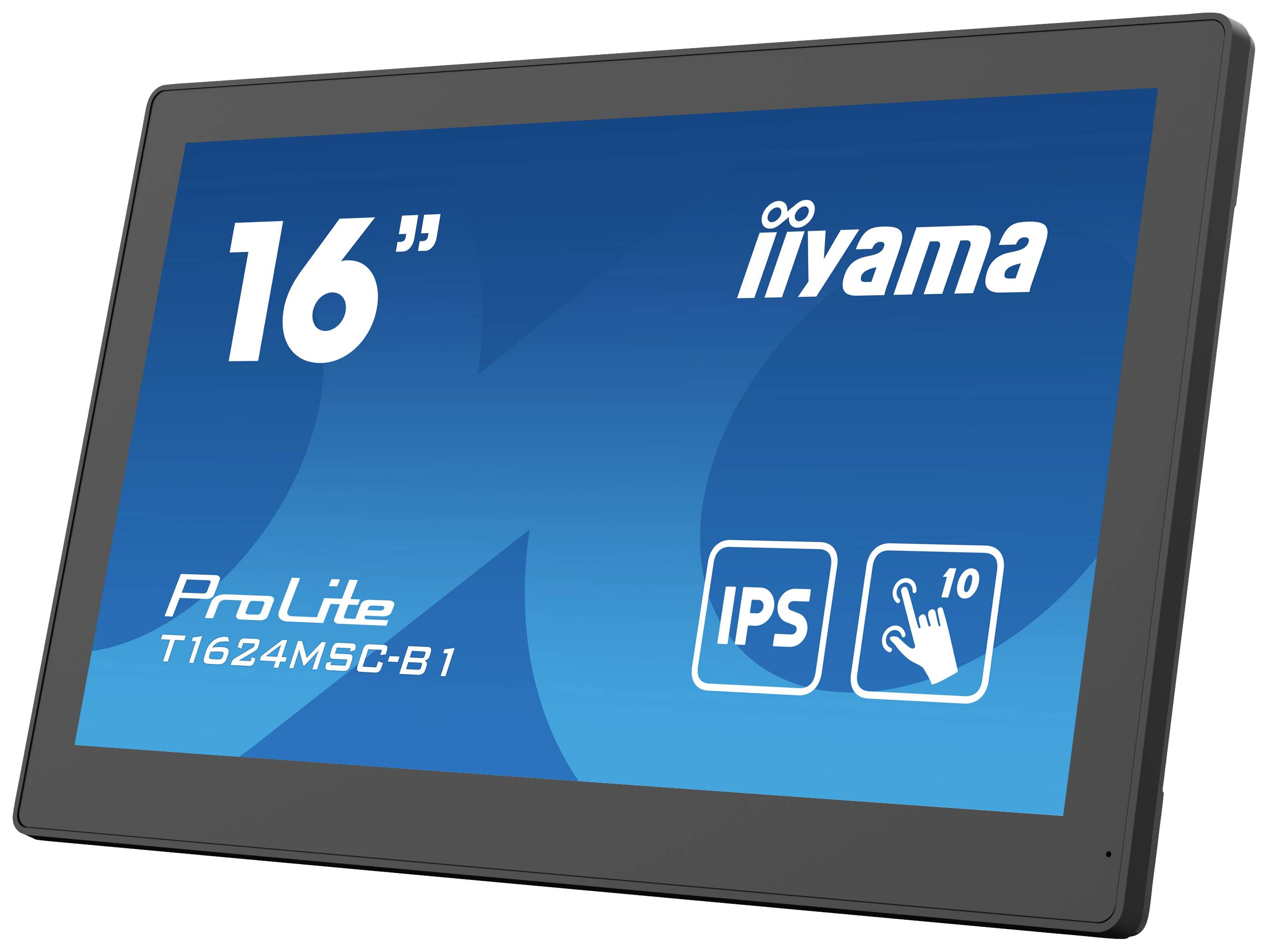 Iiyama ProLite T1624MSC-B1 Touchscreen-Monitor EEK: E (A - G) 39.6cm (15.6 Zoll) 1920 x 1080 Pixel 16:9 25 ms HDMI®