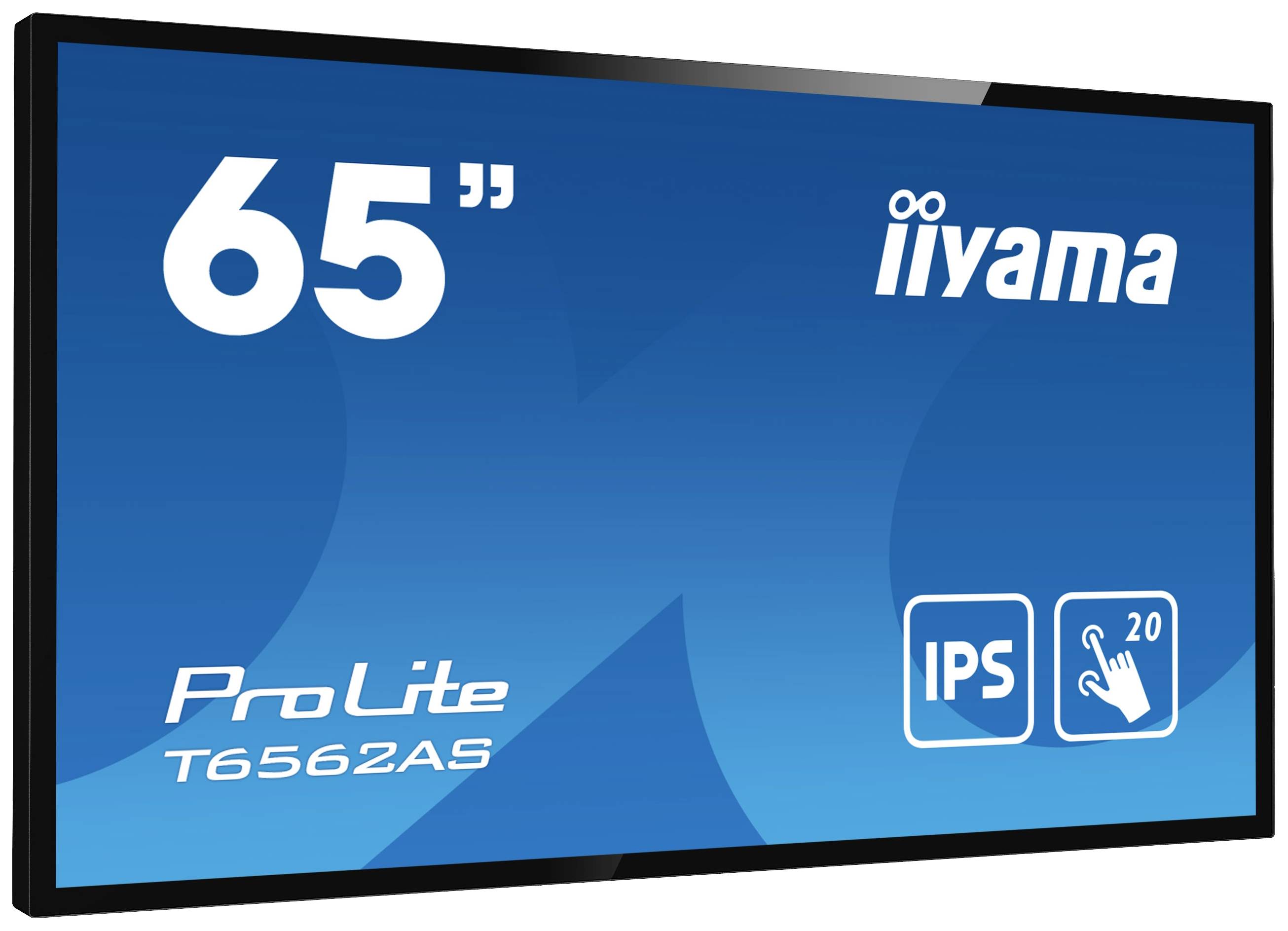 Iiyama All-In-One Interactive ProLite T6562AS-B1 Digital Signage Display 165cm 65 Zoll 3840 x 2160 Pixel 24/7
