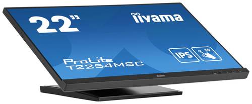 Iiyama ProLite T2254MSC-B1AG Touchscreen-Monitor EEK: E (A - G) 54.6cm (21.5 Zoll) 1920 x 1080 Pixel
