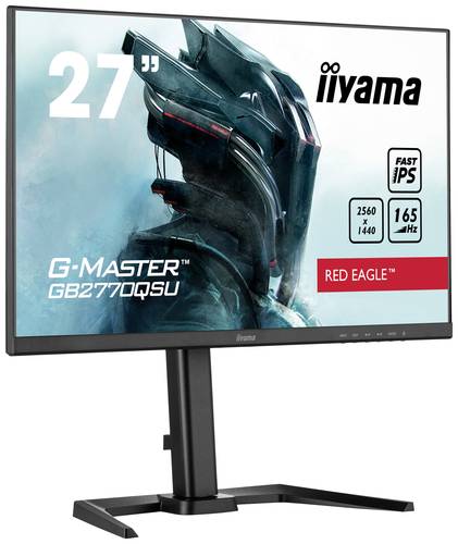 Iiyama G-MASTER Red Eagle GB2770QSU-B5 Gaming Monitor EEK F (A - G) 68.6cm (27 Zoll) 2560 x 1440 Pix