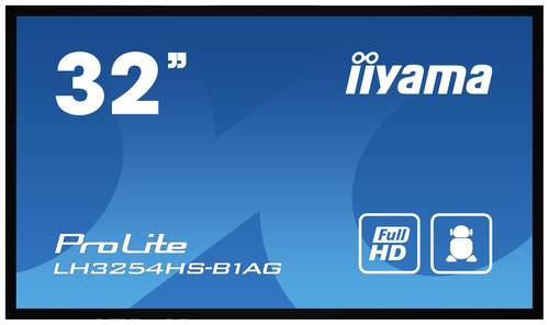 Iiyama ProLite LH3254HS-B1AG Digital Signage Display EEK: G (A - G) 81.3cm (32 Zoll) 1920 x 1080 Pix